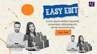 How to Make a Paper Slide Show with After Effects | Free Project | AE Templates