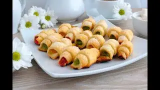 Десертные рогалики с мармеладом