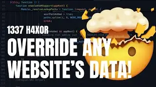 How to override ANY website's response (1337 H4x0r)