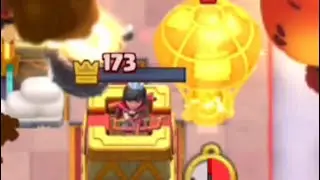 Balloon Into Rocket 3 Times In 1 Game Clash Royale