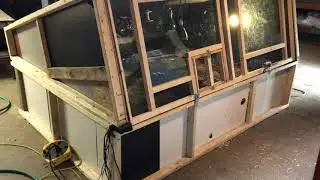 Huge Caiman Enclosure Paludarium with Waterfall Tour