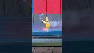 Rubber chicken Vs a firework!!!!