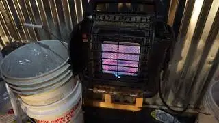 What to do if your heater stops working in a fish house - easy fix