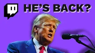 Trump UNBANNED on Twitch