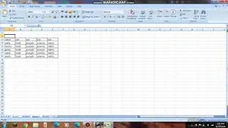 ms excel 2007 insert cell