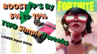 (NEW TWEAK!) FIX STUTTERS AND BOOSTS FP'S in Fortnite Chapter Season 3!