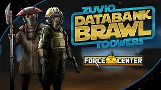 Star Wars characters fight! Zuvio v Toowers - ForceCenter's Databank Brawl Animated