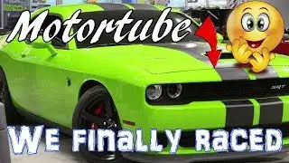 Epic street battle with Motortube and his 1000HP Hellcat