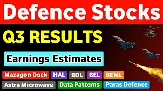 Defence Stocks Q3 Results 🔥 Defence Stocks Q3 Earnings Estimates | Nirmal Bang