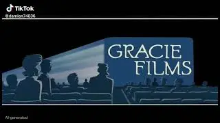 people running out of the theaters during Gracie Films production 