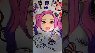 [Paper diy] Roblox blindbag💄 #kuromi