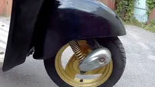 YAMAHA VINO GOLDEN WHEEL !!! Возня с жертвой ФУКУСИМЫ  / БЫЛ 