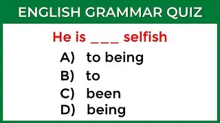 Mixed English Grammar: Can You Pass This Test? #challenge 20