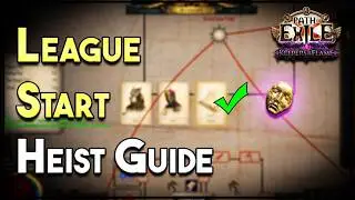 Make Currency at League Start with Heist! - PoE 1 3.27 - Keepers of the Flame