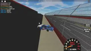First Person ever to go Over the Fence in Stock Car Mania (GAME IN DESCRIPTION)