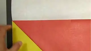 Роза из бумаги