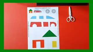 CUT AND PASTE ACTIVITY BY TODDLER | MENGGUNTING DAN MENEMPEL