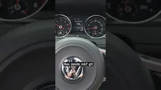 Golf 7 gti resonator delete / dsg fart