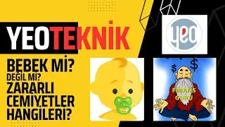 YEO Teknoloji Hala Bebek Hisse mi? Borsada Zararlı Cemiyetler Hangileri? - BÖLÜM 1 - #YEOTK #bist