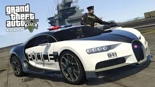 Убиваю полицейских в GTA 5! 4 звезды!!!!