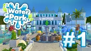 The Sims 4 | TROPICAL WATER PARK | Speed Build [ PART1 ]