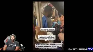 Woman Assaulted By Man On NYC Train!!!!  SMH!!!! (Reaction Video)