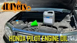 How to Change the Engine Oil and Filter on a 2009-2015 Honda Pilot
