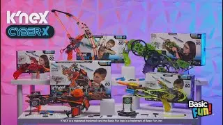 New Build and Blast K'NEX Cyber X