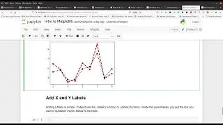 Intro to matplotlib with Python