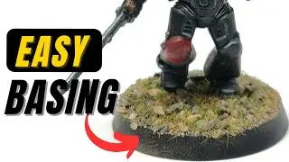 How to Make Grassy Plains Bases! - Miniature Basing Tutorial
