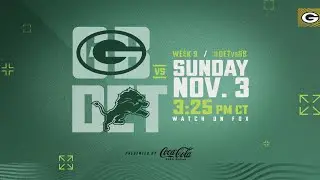 Trailer: Packers vs. Lions | Week 9
