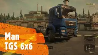 Snow Runner Man TGS 6x6   Ostrý zásah