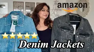 Amazon Best Quality Denim Jackets Haul & Styling | Wardrobe Refresh Sale 50%-80% Off #Thehopestory