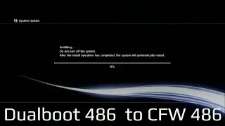 How to back CFW 4.86 from Dualboot 4.86