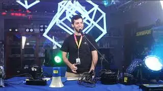 Transmissão ao vivo de Enterlight Áudio e Iluminação Profissional