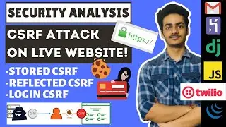 CSRF Attack on Live Website deployed on Heroku | Cors Error | SameSite None & Secure True Cookies