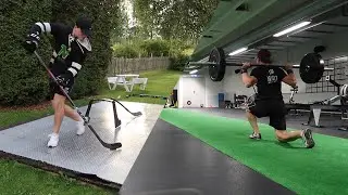 WORKOUT & FT3 SHOOTING - HOCKEY VLOG #3