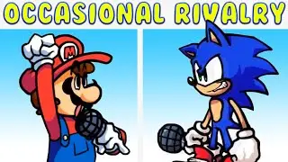 Friday Night Funkin'  OCCASIONAL RIVALRY | Sonic vs Mario [FNF MOD/HARD]