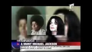 Antena 1 Observator 26.06.2009 - A murit Michael Jackson
