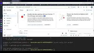 GCP Pub/Sub: Qwik Start - Console GSP096