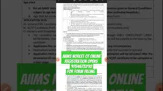 Norcet 7 online registration open norcet 7 online form begin 