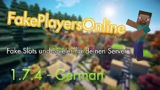 FakePlayersOnline ● Bukkit PlugIn Tutorial ● BrokenBukkit [1.7.4|German]