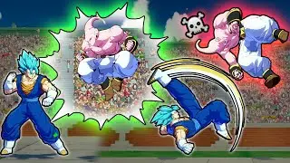 A Super-Dash PUNISH with all characters in DBFZ