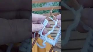 начало вязания перчатки, варежки носочка на 5 спицах