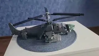 Вертолет Ка-52 Аллигатор из конструктора Лего