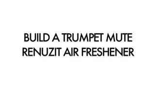 Trumpet Air Freshener Mute