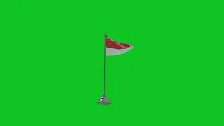 Indonesia waving flag [ No copyright ]