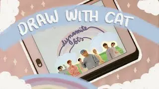 Draw with me: Dynamite BTS fanart | Draw with Cat