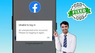 Facebook-Anmeldeproblem: Anmeldung nicht möglich | Ein unerwarteter Fehler ist aufgetreten.