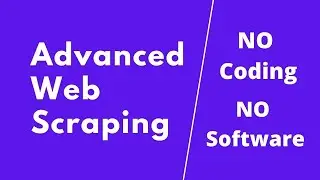 Web Scraping Tutorial | data scraping from websites into excel | Advanced web scraping